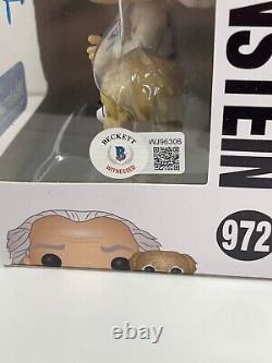 Christopher Lloyd Signed Back To The Future Doc Brown Funko 972 Beckett 26