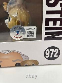 Christopher Lloyd Signed Back To The Future Doc Brown Funko 972 Beckett 28
