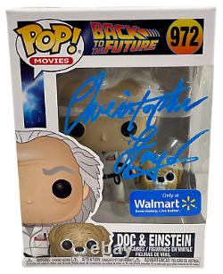 Christopher Lloyd Signed Back To The Future Doc Brown Funko 972 Beckett 29