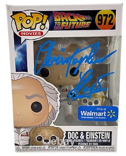 Christopher Lloyd Signed Back To The Future Doc Brown Funko 972 Beckett 30