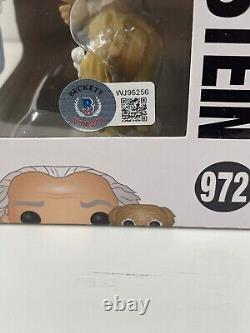 Christopher Lloyd Signed Back To The Future Doc Brown Funko 972 Beckett 36
