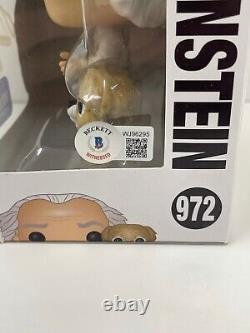 Christopher Lloyd Signed Back To The Future Doc Brown Funko 972 Beckett 41