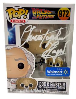 Christopher Lloyd Signed Back To The Future Doc Brown Funko 972 Beckett 45