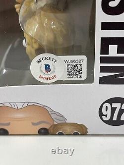 Christopher Lloyd Signed Back To The Future Doc Brown Funko 972 Beckett 5