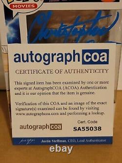 Christopher Lloyd Signed Back To The Future Funko Pop Insc autographcoa COA