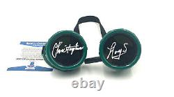 Christopher Lloyd Signed Back To The Future Goggles Autograph Beckett Bas Coa 6