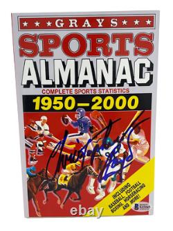 Christopher Lloyd Signed Back To The Future Grays Almanac Autograph Beckett 17