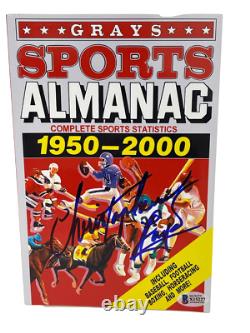 Christopher Lloyd Signed Back To The Future Grays Almanac Autograph Beckett 43