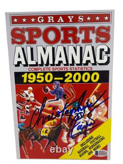 Christopher Lloyd Signed Back To The Future Grays Almanac Autograph Beckett 47