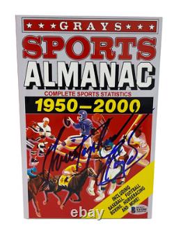 Christopher Lloyd Signed Back To The Future Grays Almanac Autograph Beckett 66