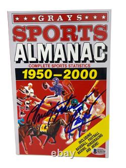 Christopher Lloyd Signed Back To The Future Grays Almanac Autograph Beckett 9