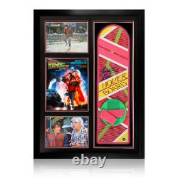 Christopher Lloyd Signed Back To The Future II Hoverboard Iconic Frame (Beckett)