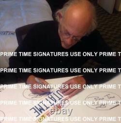 Christopher Lloyd Signed Back To The Future Outatime License Plate Auto Bas 19