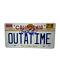 Christopher Lloyd Signed Back To The Future Outatime License Plate Auto Bas 27