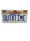Christopher Lloyd Signed Back To The Future Outatime License Plate Auto Bas 3