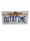 Christopher Lloyd Signed Back To The Future Outatime License Plate Auto Bas 4