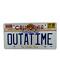 Christopher Lloyd Signed Back To The Future Outatime License Plate Auto Bas 43