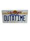 Christopher Lloyd Signed Back To The Future Outatime License Plate Auto Bas 8