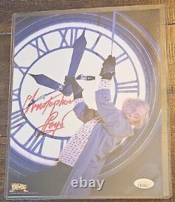 Christopher Lloyd Signed Back To The Future Picture