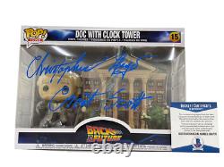 Christopher Lloyd Signed Back To The Future Town Clock Tower Funko Beckett 21
