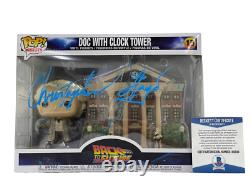 Christopher Lloyd Signed Back To The Future Town Clock Tower Funko Beckett 29