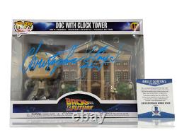Christopher Lloyd Signed Back To The Future Town Clock Tower Funko Beckett 34