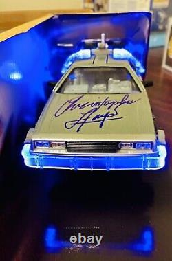 Christopher Lloyd Signed Back to the Future 2 Time Machine Autographed -last One