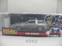 Christopher Lloyd Signed Back to the Future DeLorean 124 Scale Die Cast Car