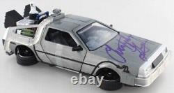 Christopher Lloyd Signed Back to the Future Delorean Time Machine Light Up Car