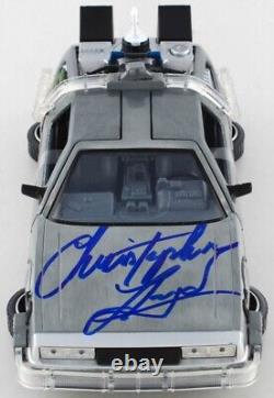 Christopher Lloyd Signed Back to the Future Delorean Time Machine Light Up Car