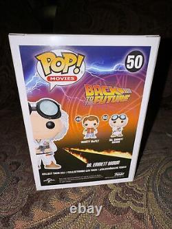 Christopher Lloyd Signed Back to the Future Doc Brown 50 Funko Auto Beckett