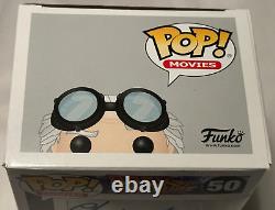 Christopher Lloyd Signed Back to the Future Emmett Brown #50 Funko Pop JSA COA