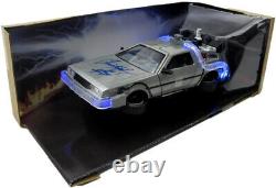 Christopher Lloyd Signed Back to the Future II DeLorean Time Machine Diecast Car