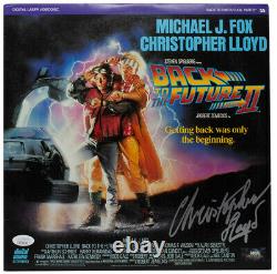 Christopher Lloyd Signed Back to the Future Part 2 Laser Disc JSA WIT567442