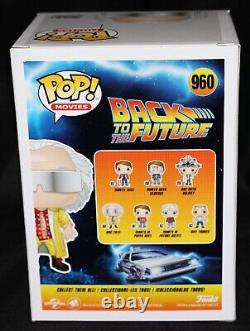 Christopher Lloyd Signed Doc 2015 Back To Future 2 Funko POP 960 JSA PSA