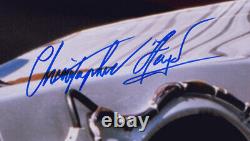 Christopher Lloyd Signed Framed 16x20 Back to the Future DeLorean Photo JSA