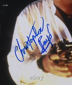 Christopher Lloyd Signed Framed 16x20 Back to the Future Remote Photo JSA ITP