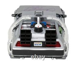 Christopher Lloyd Signed Light Up Back to the Future 2 118 Diecast Time Car PSA