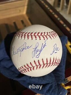 Christopher Lloyd Signed Major League Baseball Authentic Autograph Psa Dna