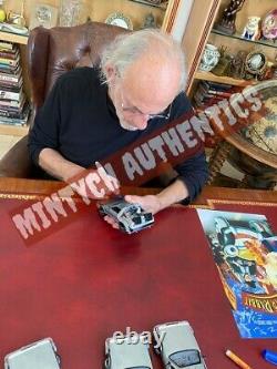 Christopher Lloyd Signed Metal License Plate! Back To The Future! Beckett Coa