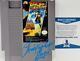 Christopher Lloyd Signed Nes Nintendo Cartridge Back To The Future Bttf Bas 507