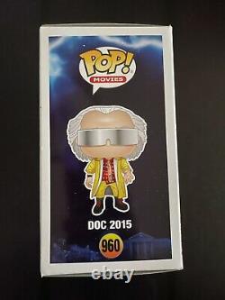 Christopher Lloyd Signed Pop Funko Toy Jsa Coa Autographed Back To The Future 2