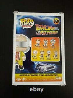 Christopher Lloyd Signed Pop Funko Toy Jsa Coa Autographed Back To The Future 9