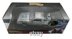 Christopher Lloyd Signed Scale124 Back to the Future II DeLorean Car JSA 159962