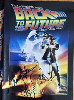 Christopher Lloyd and Lea Thompson Autograph DVD Back to the Future In-Person