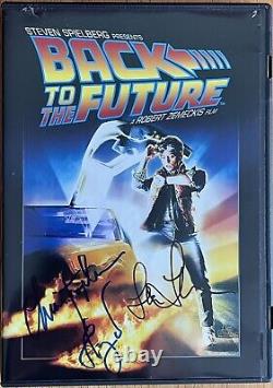 Christopher Lloyd and Lea Thompson Autograph DVD Back to the Future In-Person