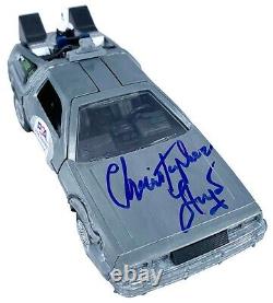 Christopher Lloyd autograph signed 124 Diecast Delorean Back to the Future PSA