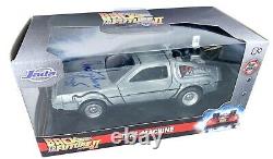 Christopher Lloyd autograph signed 124 Diecast Delorean Back to the Future PSA