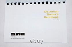Christopher Lloyd autographed Back To Future DeLorean Manual Handbook Beckett