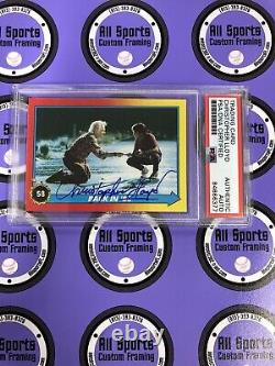 Christopher Lloyd autographed Back to the Future Trading card #58 PSA 84666377